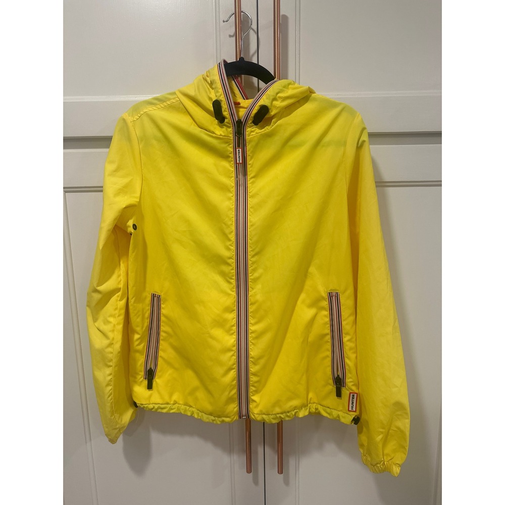 Hunter Original Yellow lightweight packable Windbreaker Jacket Small
Travel rain